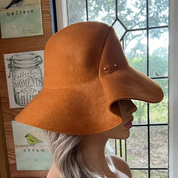 Chestnut Wide Brimmed Wool Rancher Chestnut Wide Brimmed Wool Rancher - avconcontrols.com main image 3